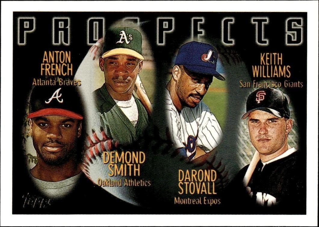 1996 Topps Series 2 Anton French #437 trading card