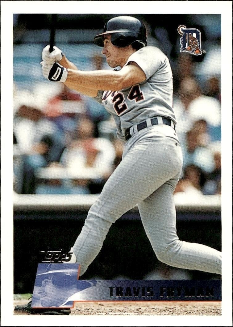 1996 Topps Series 1 Travis Fryman #190 trading card