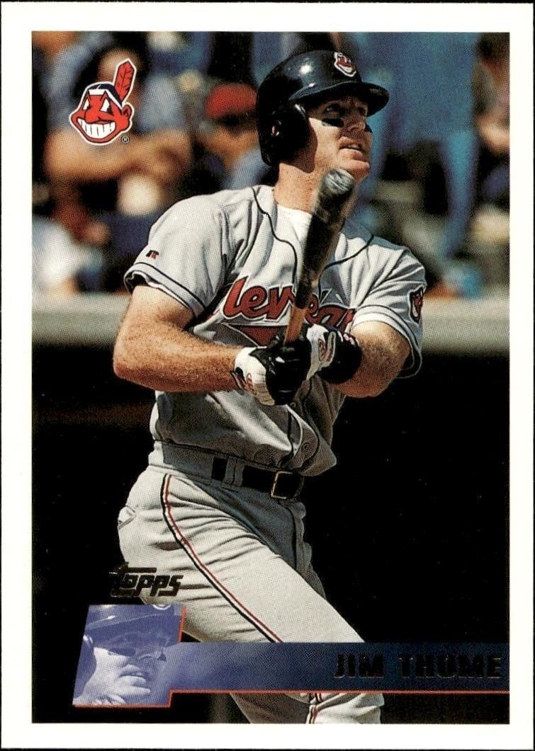 1996 Topps Series 2 Jim Thome #253 trading card