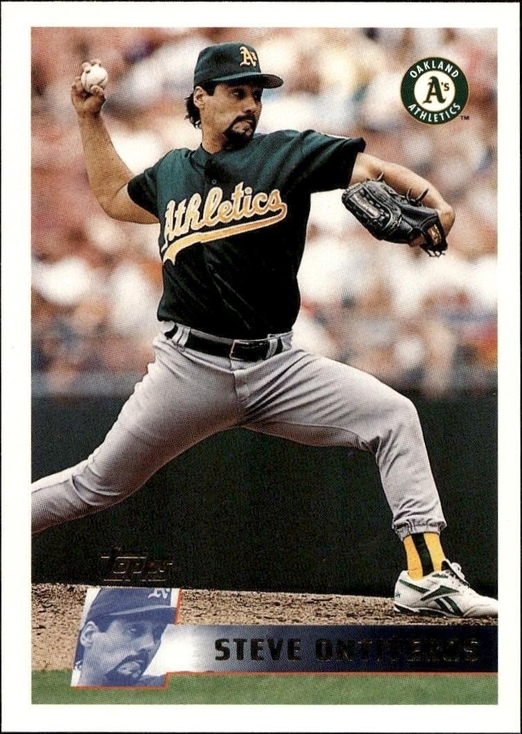 1996 Topps Series 1 Steve Ontiveros #176 trading card