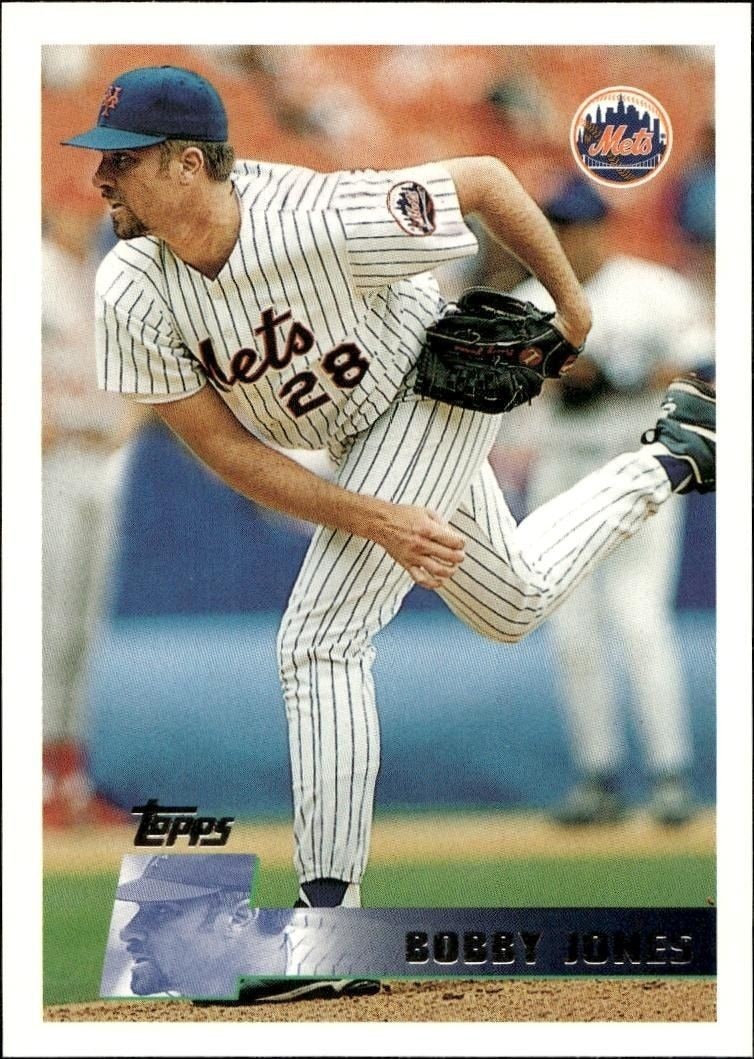 1996 Topps Series 1 Bobby Jones #133 trading card