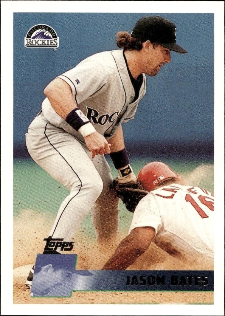 1996 Topps Series 2 Jason Bates #336 trading card
