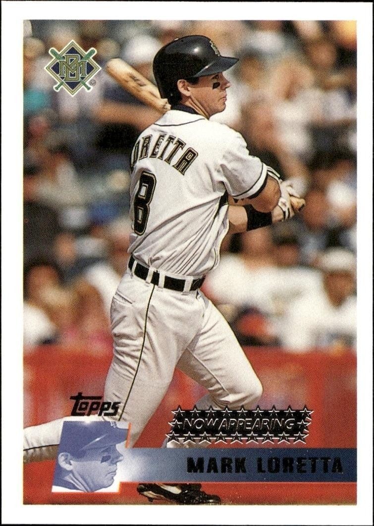 1996 Topps Series 2 Mark Loretta #340 trading card