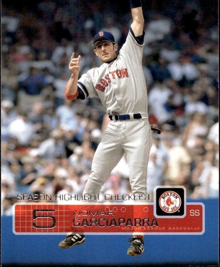 2003 Upper-Deck Nomar Garciaparra #540 trading card