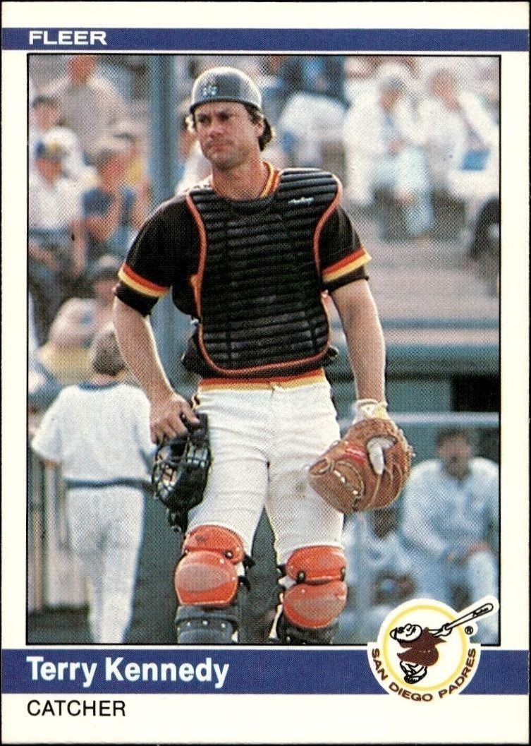 1984 Fleer Terry Kennedy #304 trading card