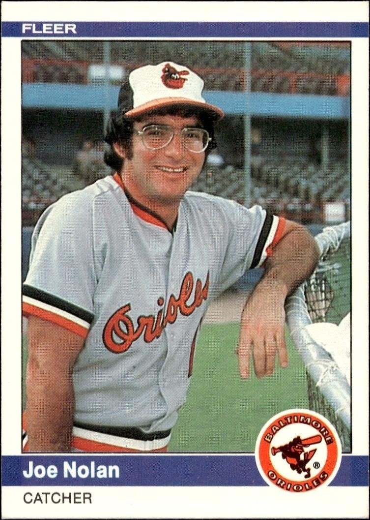 1984 Fleer Joe Nolan #15 trading card