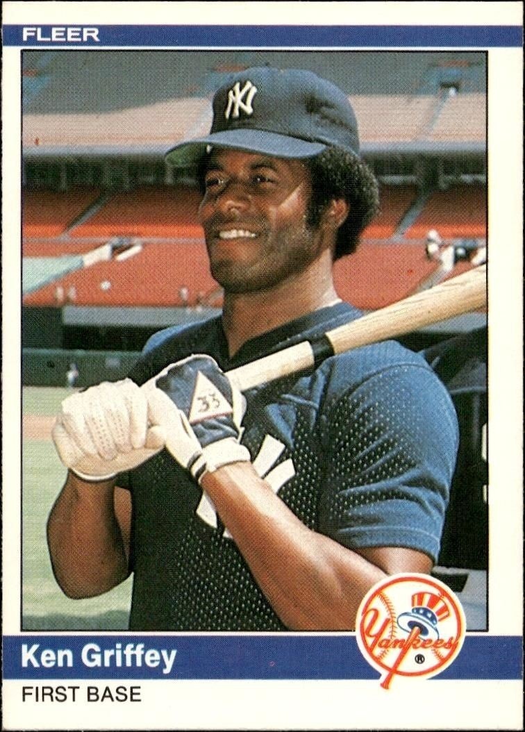 1984 Fleer Ken Griffey #126 trading card