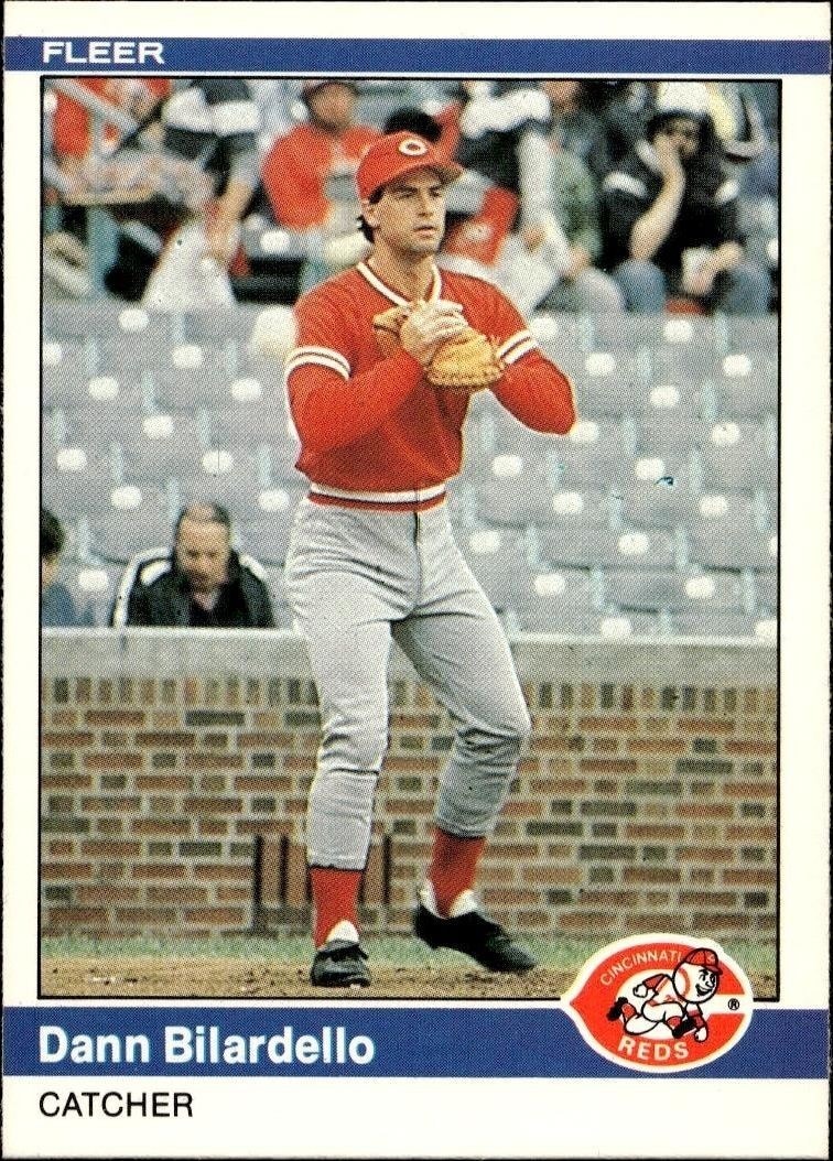 1984 Fleer Dann Bilardello #464 trading card