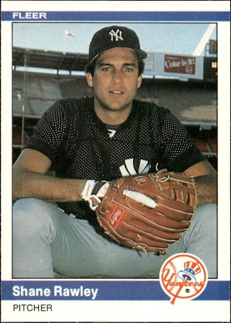 1984 Fleer Shane Rawley #138 trading card