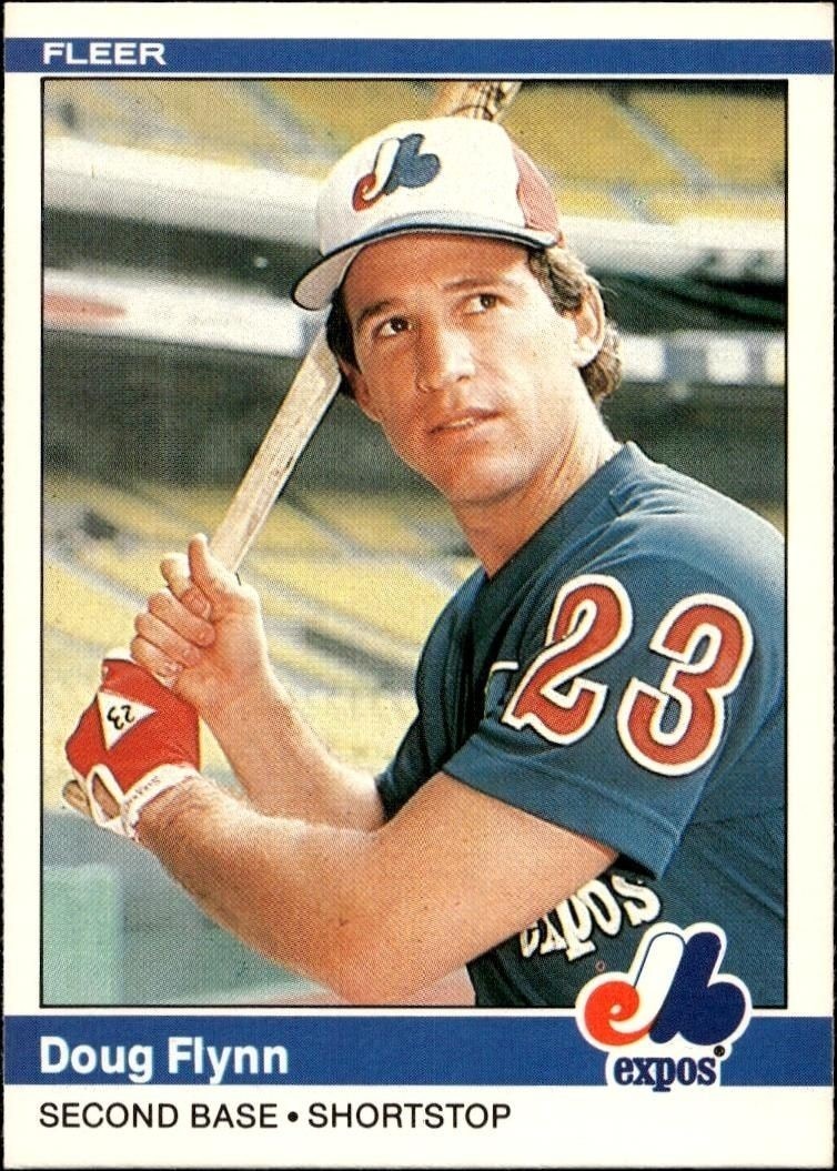 1984 Fleer Doug Flynn #274 trading card