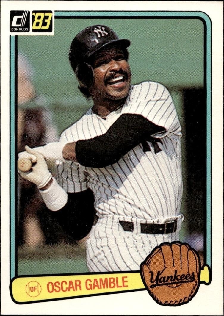 1983 Donruss Oscar Gamble #461 trading card