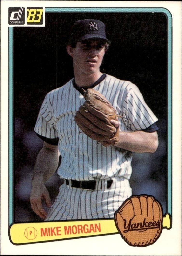 1983 Donruss Mike Morgan #108 trading card