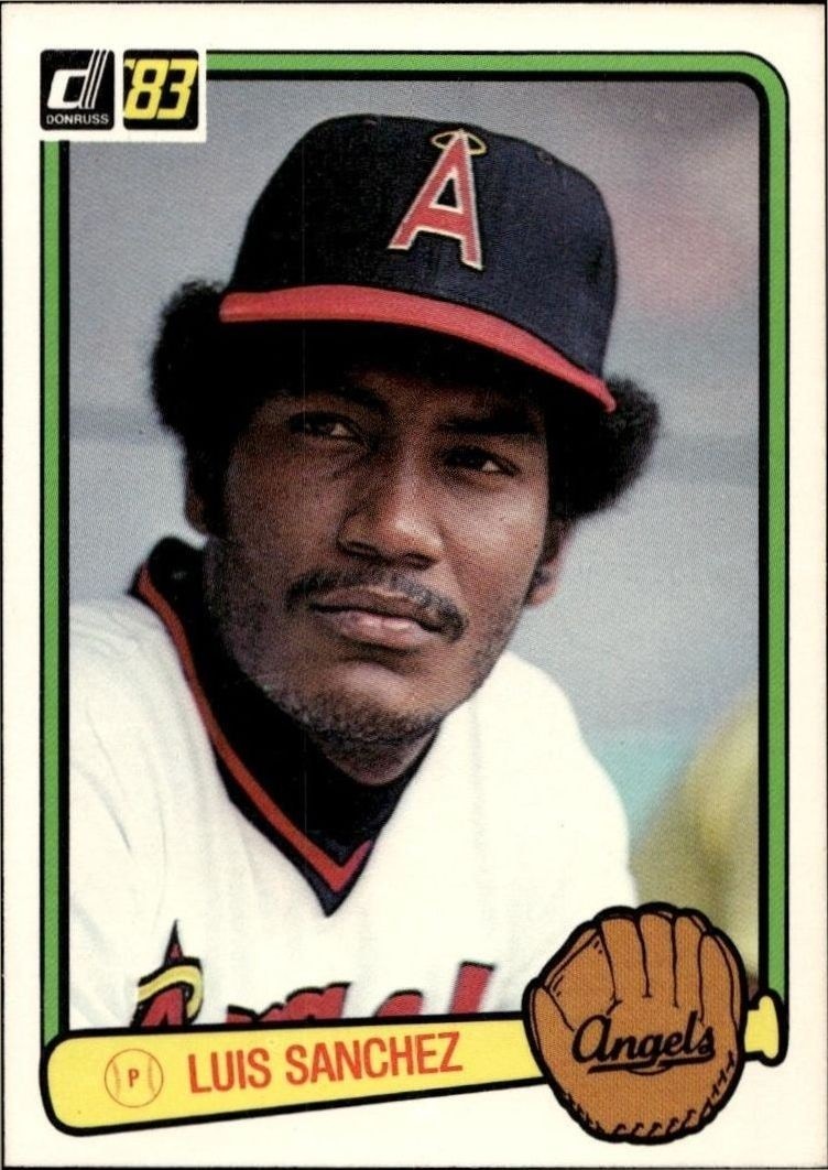 1983 Donruss Luis Sanchez #519 trading card