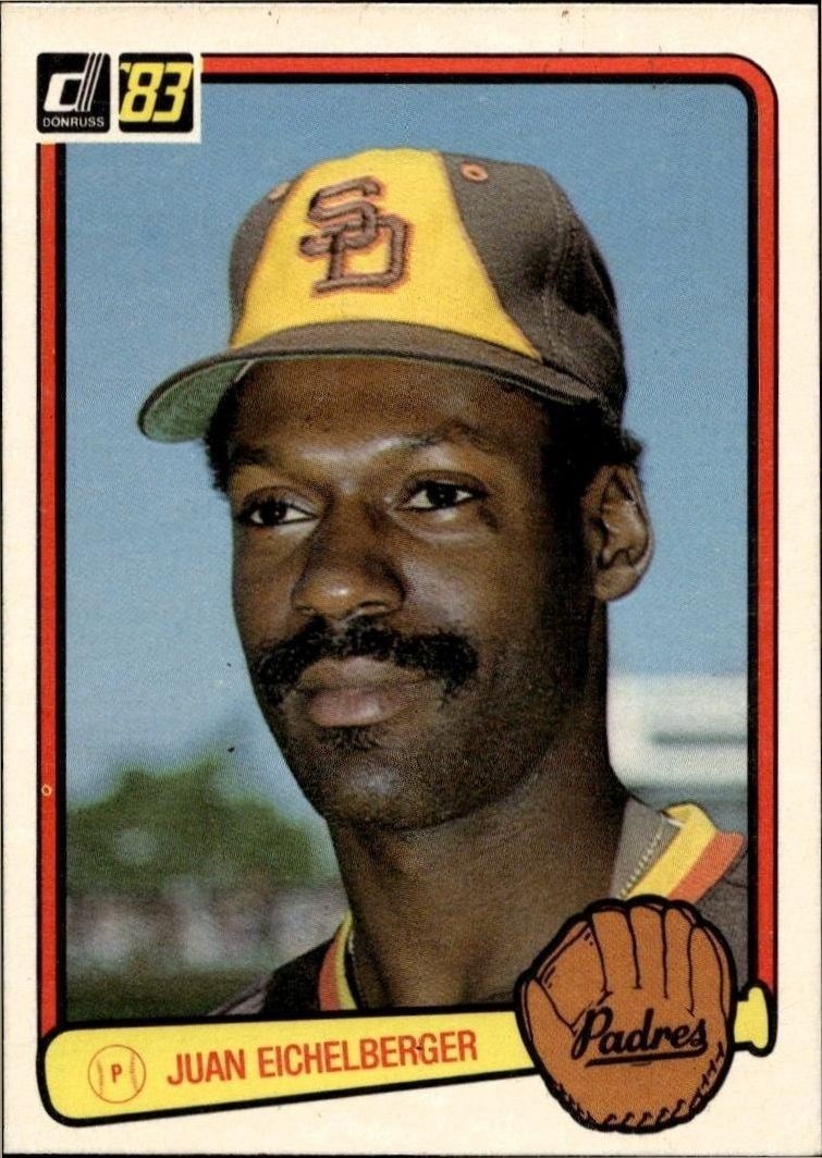 1983 Donruss Juan Eichelberger #422 trading card