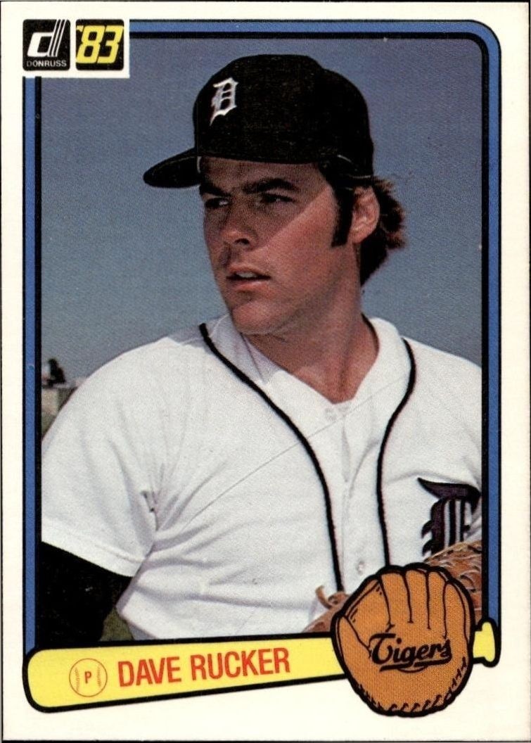 1983 Donruss Dave Rucker #641 trading card