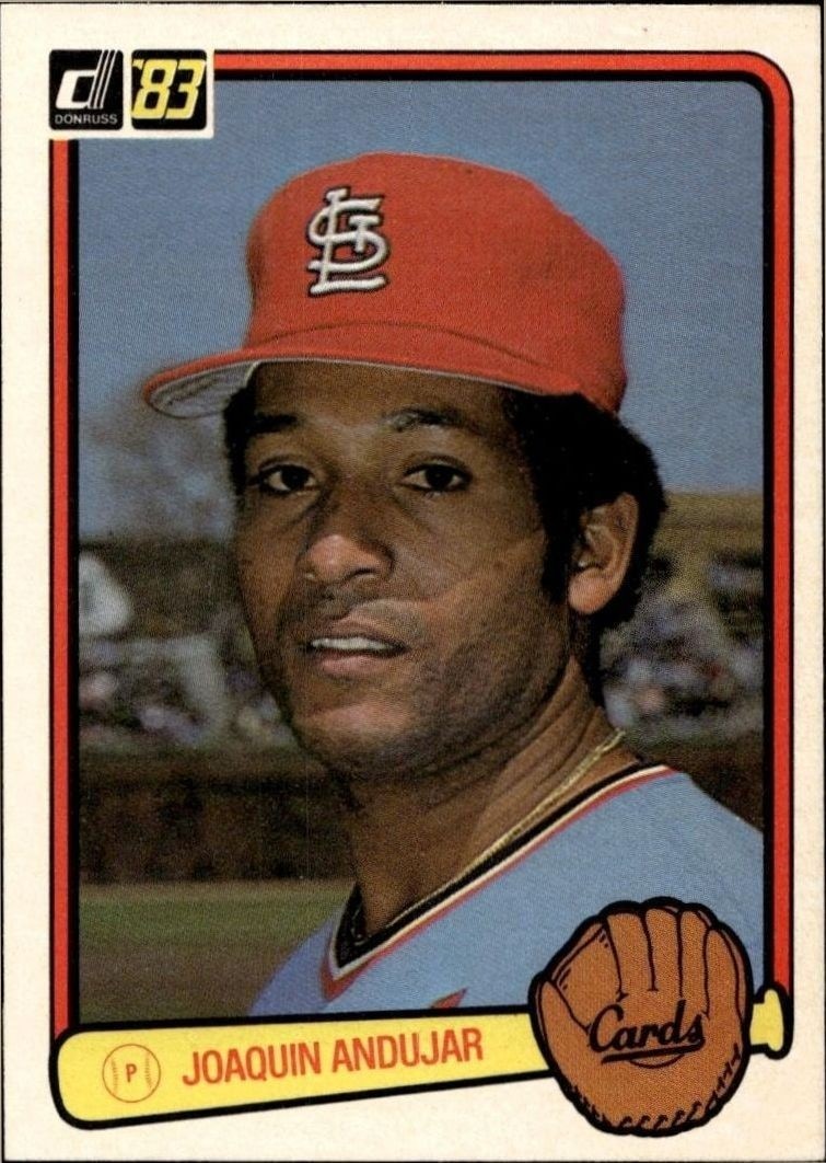 1983 Donruss Joaquin Andujar #316 trading card