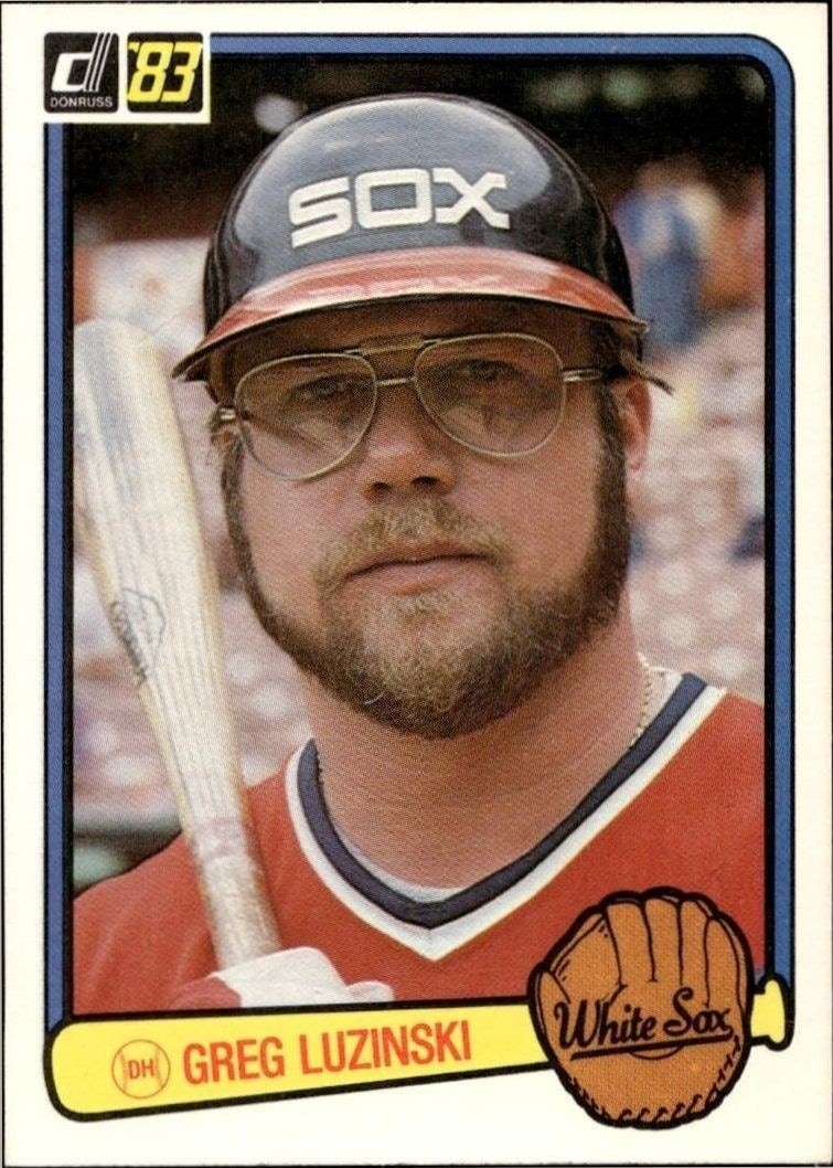 1983 Donruss Greg Luzinski #395 trading card