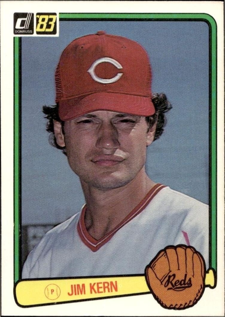 1983 Donruss Jim Kern #355 trading card
