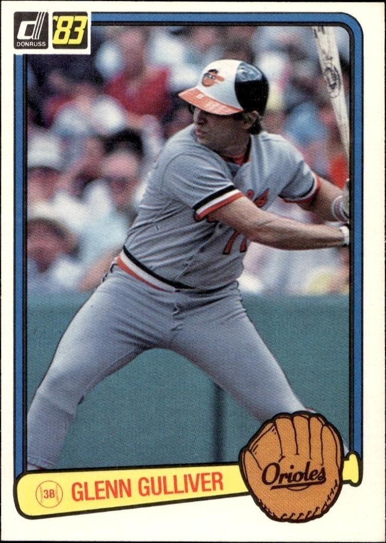1983 Donruss Glenn Gulliver #131 trading card