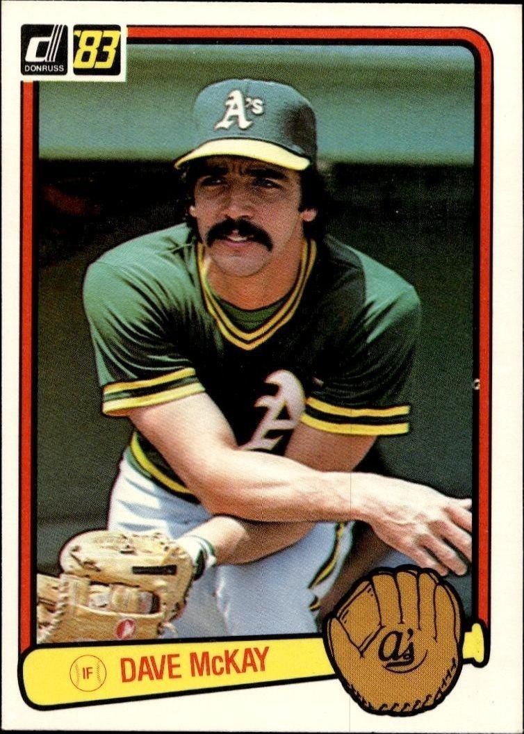 1983 Donruss Dave McKay #213 trading card