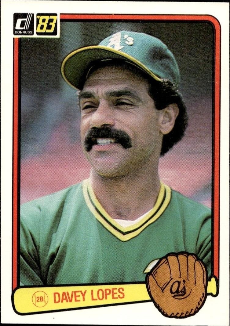 1983 Donruss Dave Lopes #339 trading card