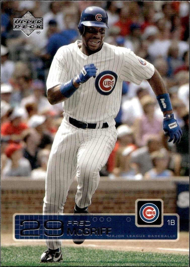 2003 Upper-Deck Fred McGriff #169 trading card