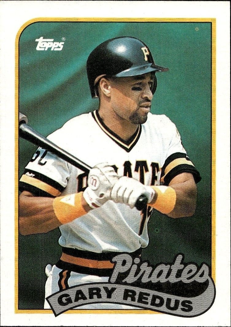 1989 Topps Gary Redus #281 trading card