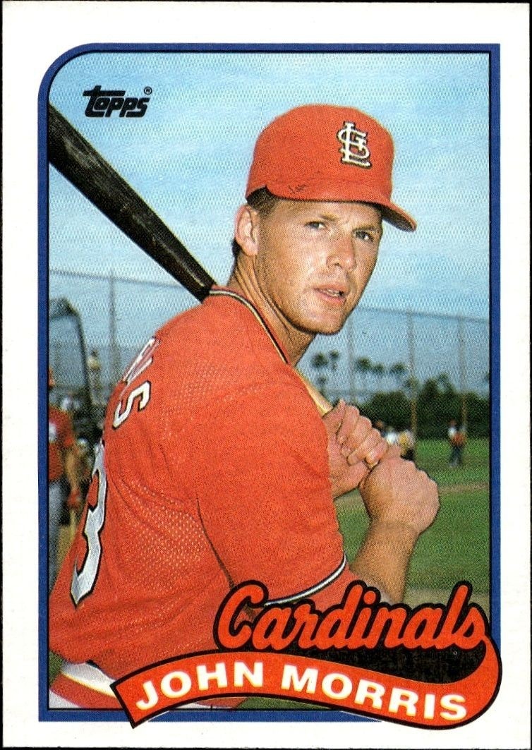 1989 Topps John Morris #578 trading card