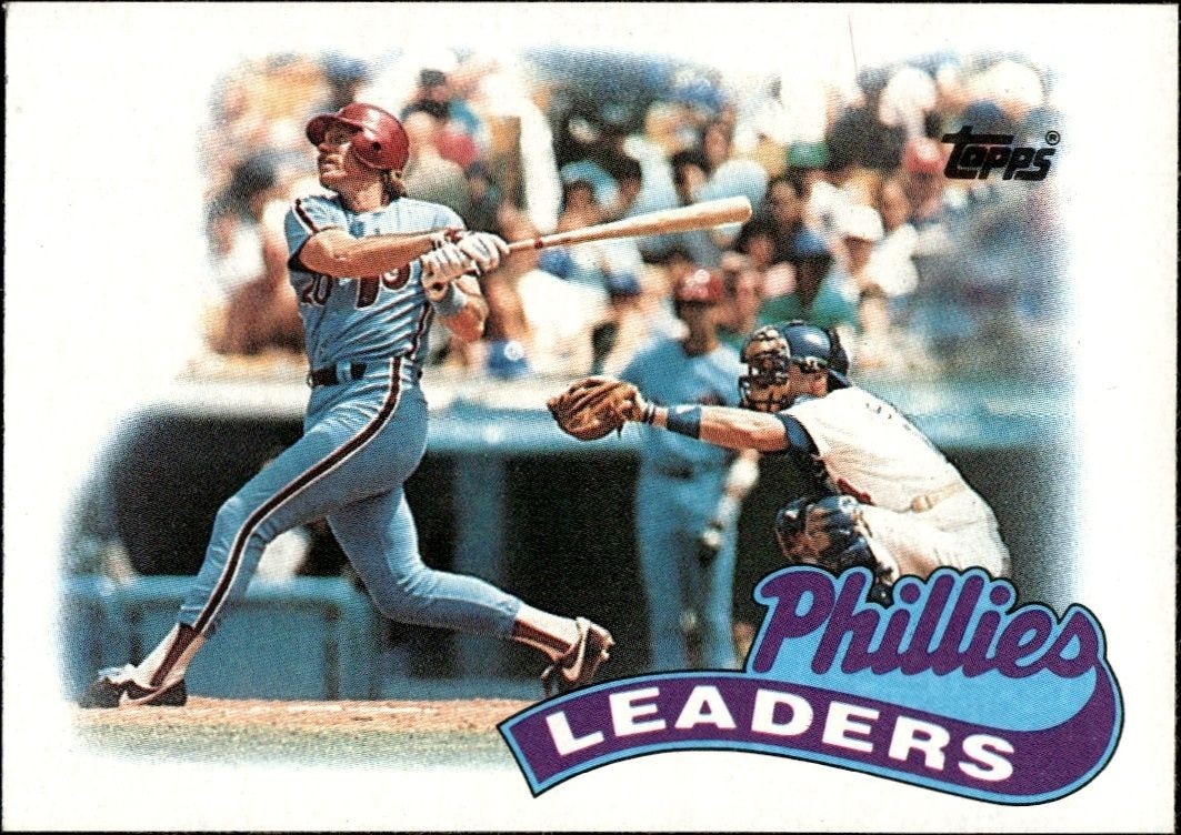 1989 Topps Philadelphia Phillies #489 trading card