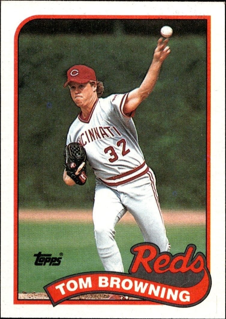 1989 Topps Tom Browning #234 trading card