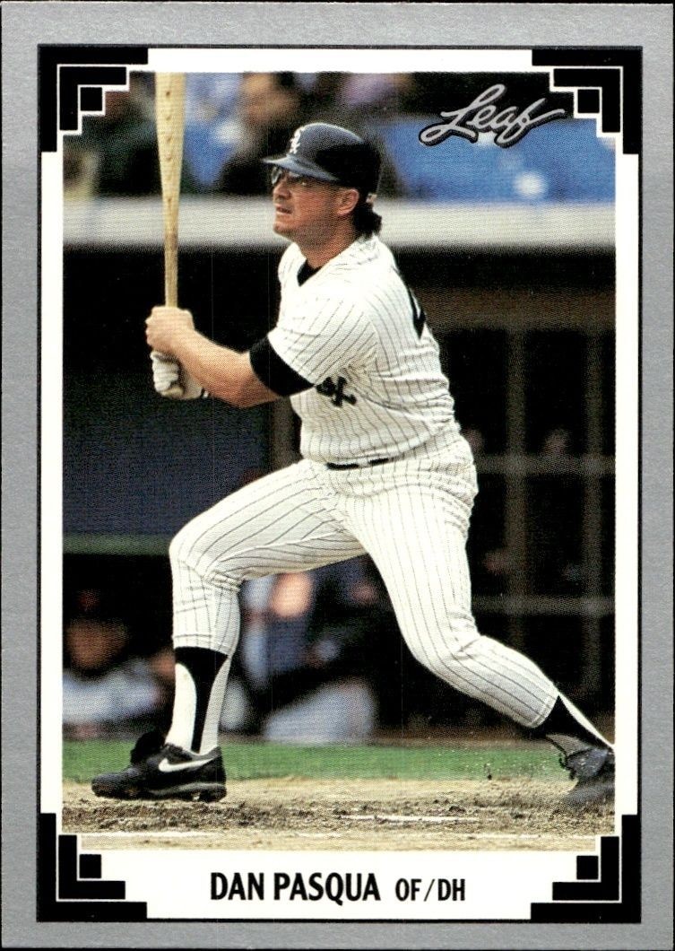 1991 Leaf Dan Pasqua #428 trading card