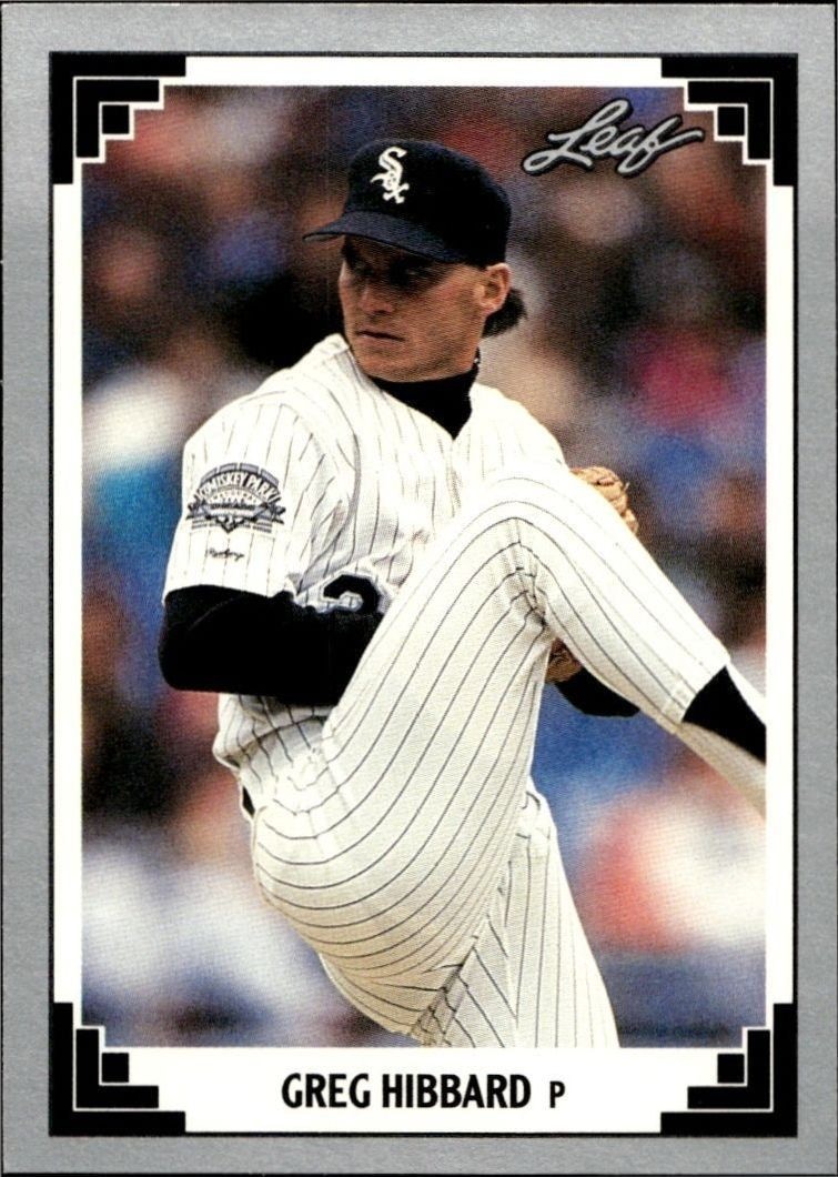1991 Leaf Greg Hibbard #438 trading card