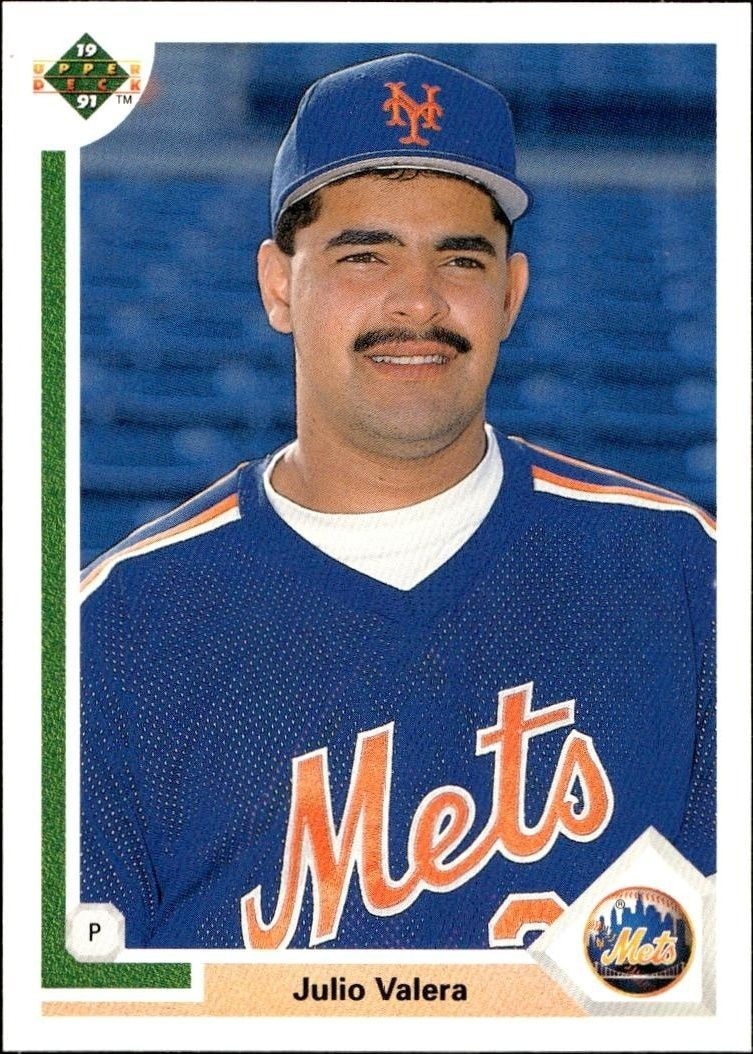 1991 Upper-Deck Low Number Julio Valera #534 trading card