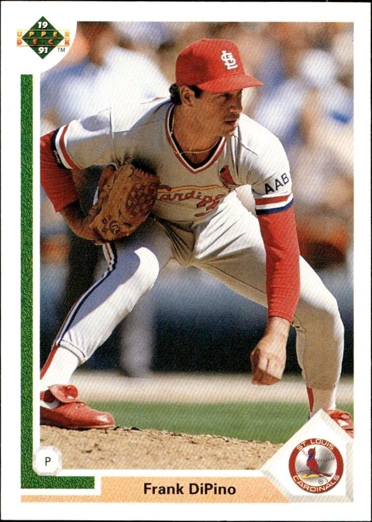 1991 Upper Deck Low Number Frank DiPino #350 baseball trading card front