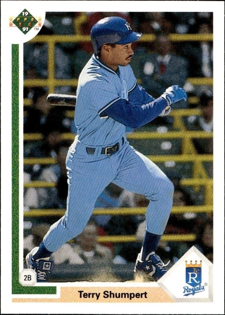 1991 Upper-Deck Low Number Terry Shumpert #521 trading card
