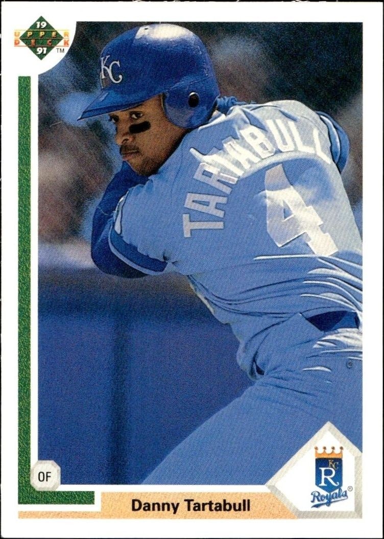 1991 Upper-Deck Low Number Danny Tartabull #523 trading card