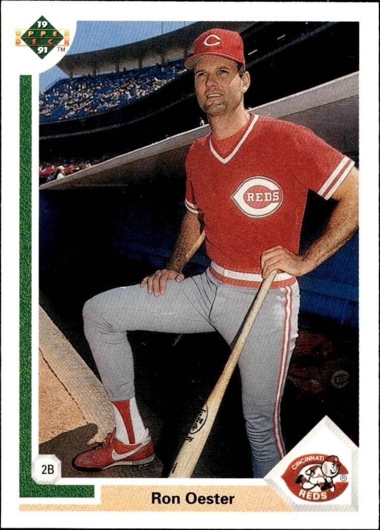 1991 Upper-Deck Low Number Ron Oester #611 trading card