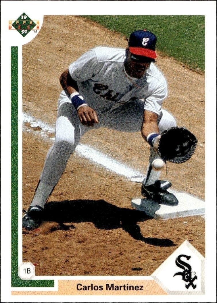 1991 Upper-Deck Low Number Carlos Martinez #625 trading card