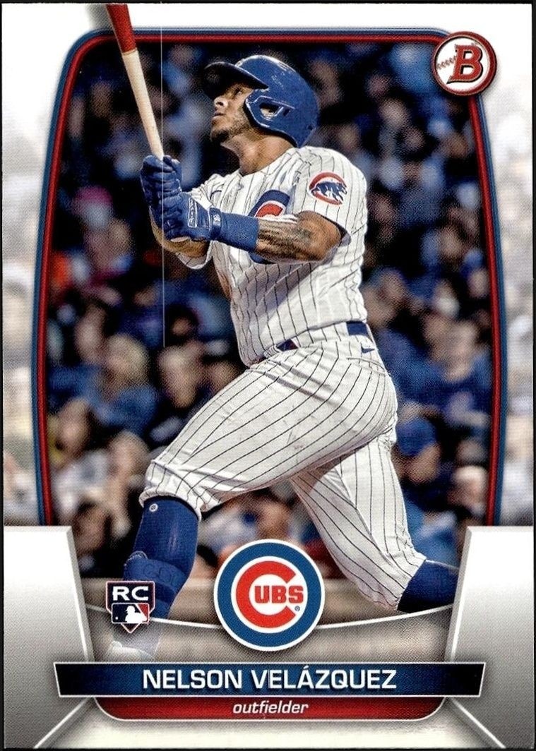 2023 Bowman Nelson Velazquez #12 trading card