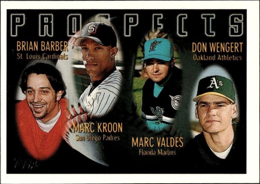 1996 Topps Series 2 Brian Barber #433 trading card