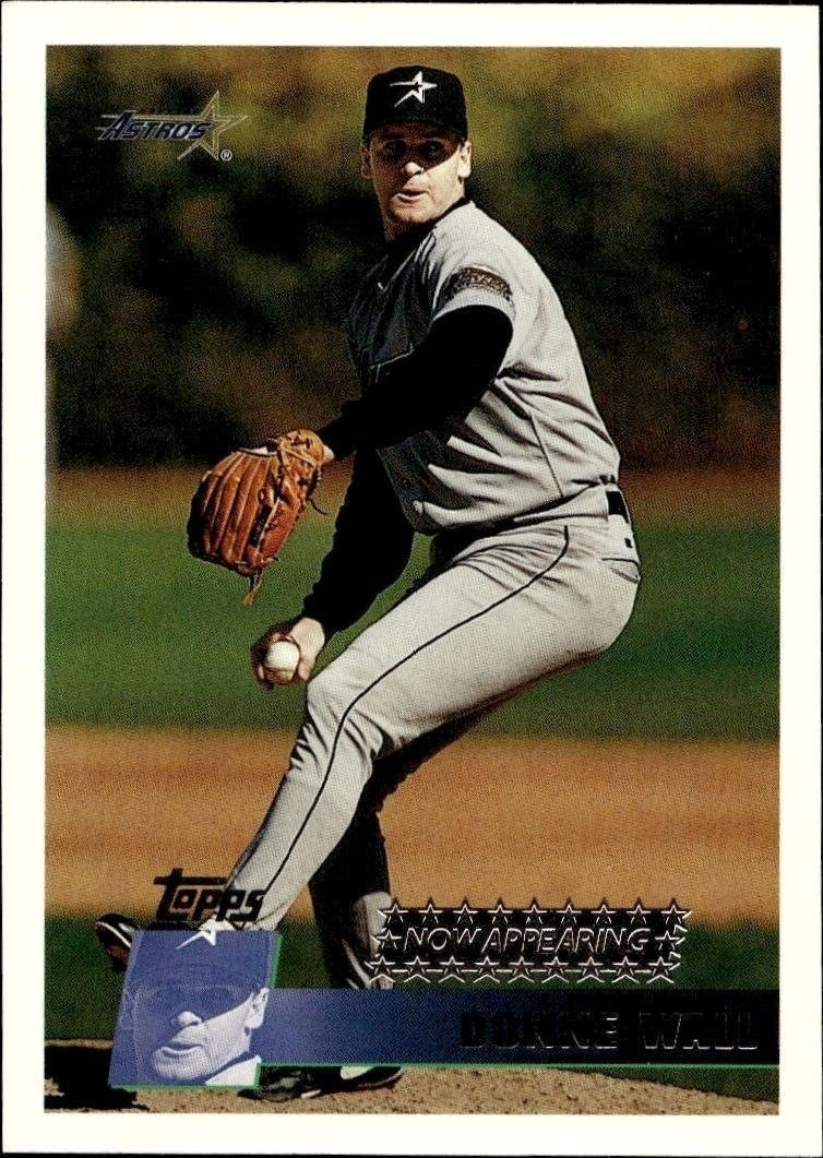 1996 Topps Series 2 Donne Wall #341 trading card
