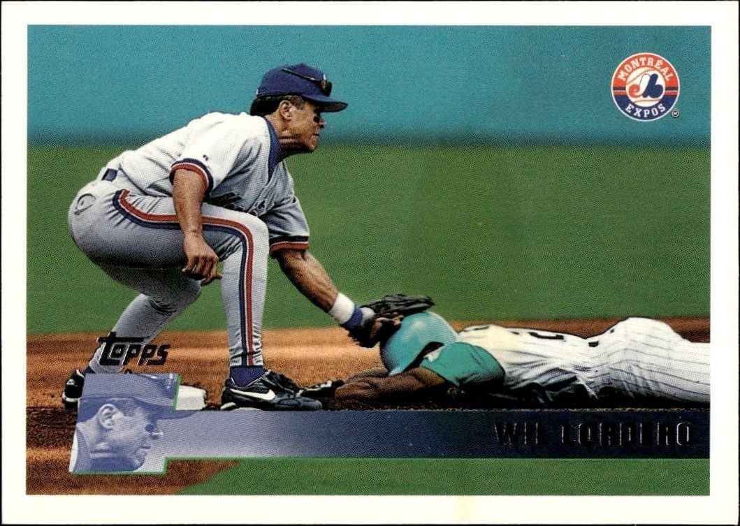 1996 Topps Series 2 Wil Cordero #413 trading card