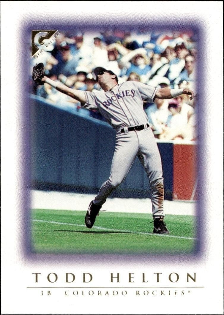 1999 Topps Gallery Todd Helton #29 trading card