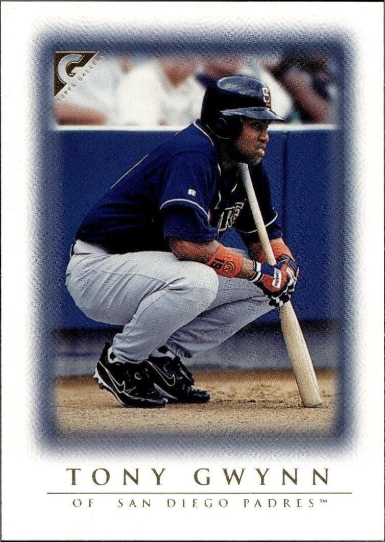 1999 Topps Gallery Tony Gwynn #78 trading card