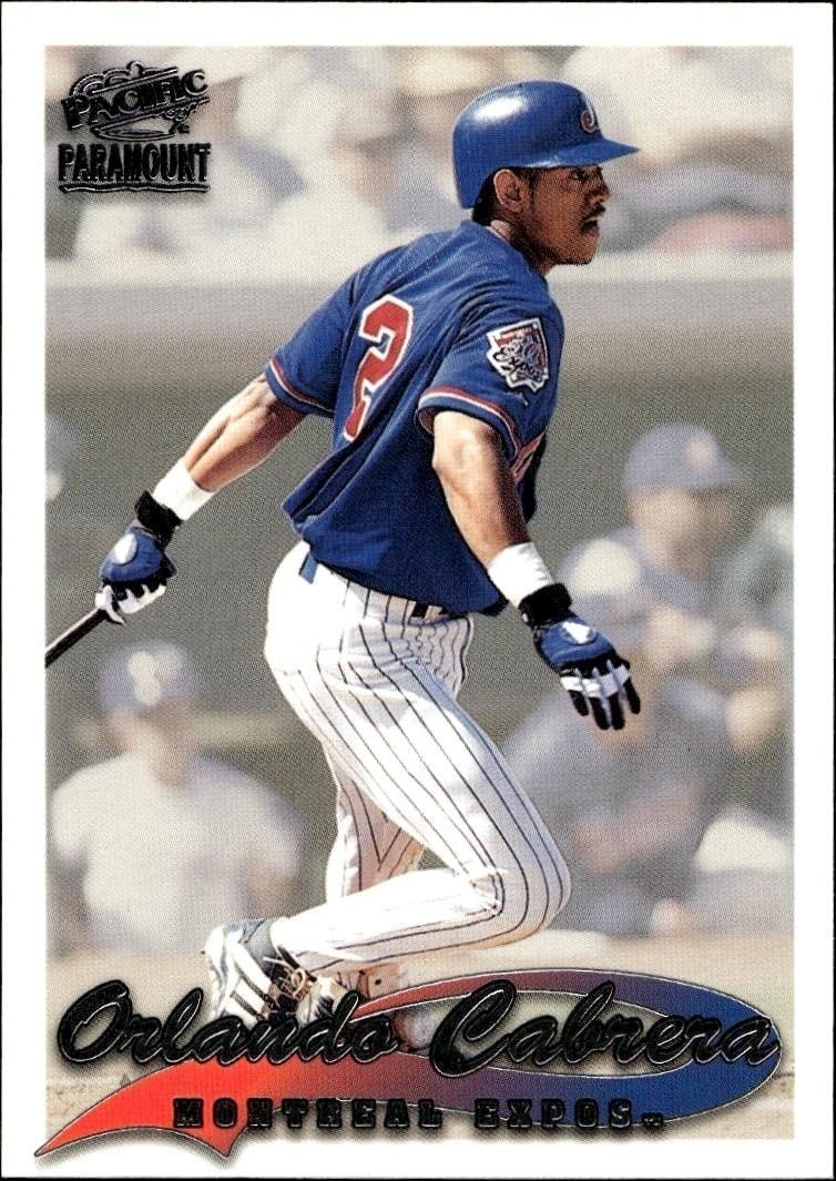 1999 Pacific Paramount Orlando Cabrera #140 trading card