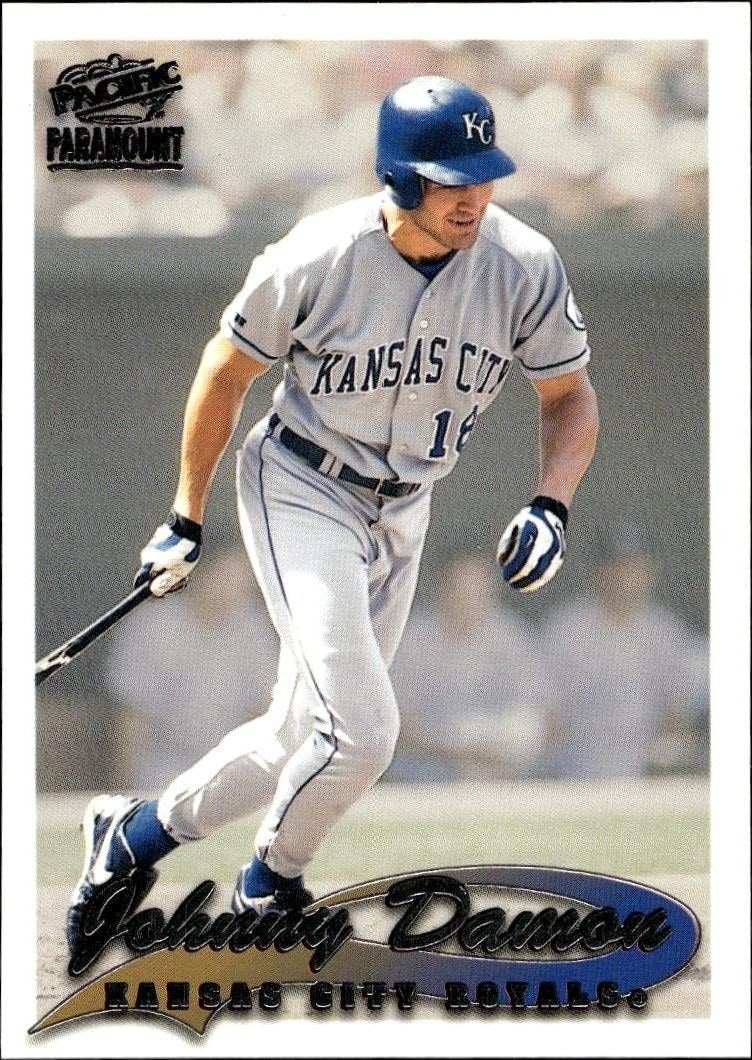 1999 Pacific Paramount Johnny Damon #109 trading card