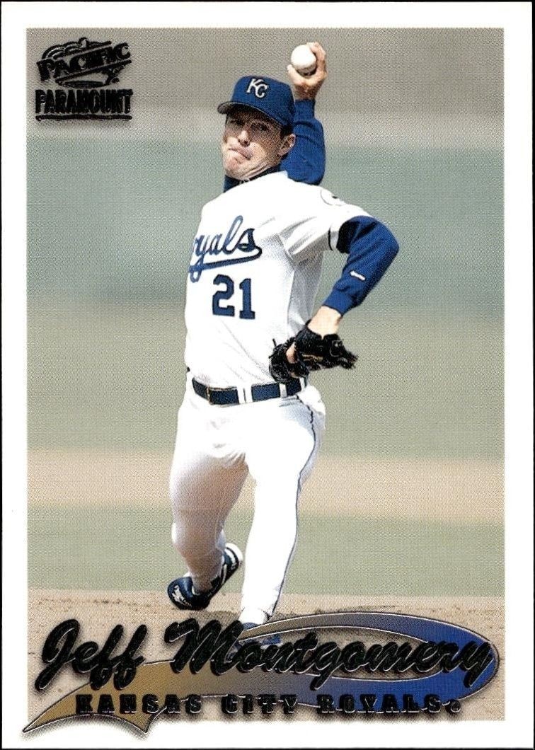 1999 Pacific Paramount Jeff Montgomery #113 trading card