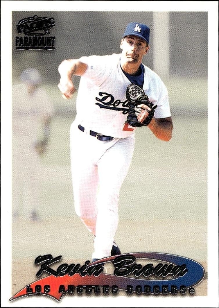 1999 Pacific Paramount Kevin Brown #115 trading card