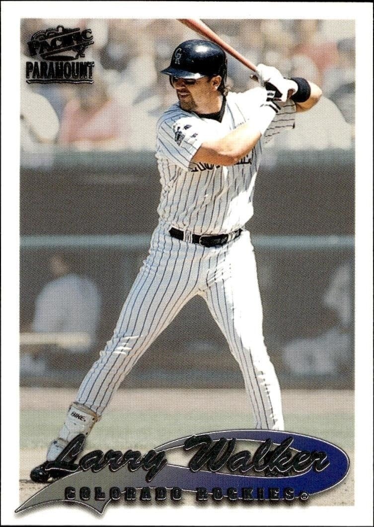 1999 Pacific Paramount Larry Walker #86 trading card
