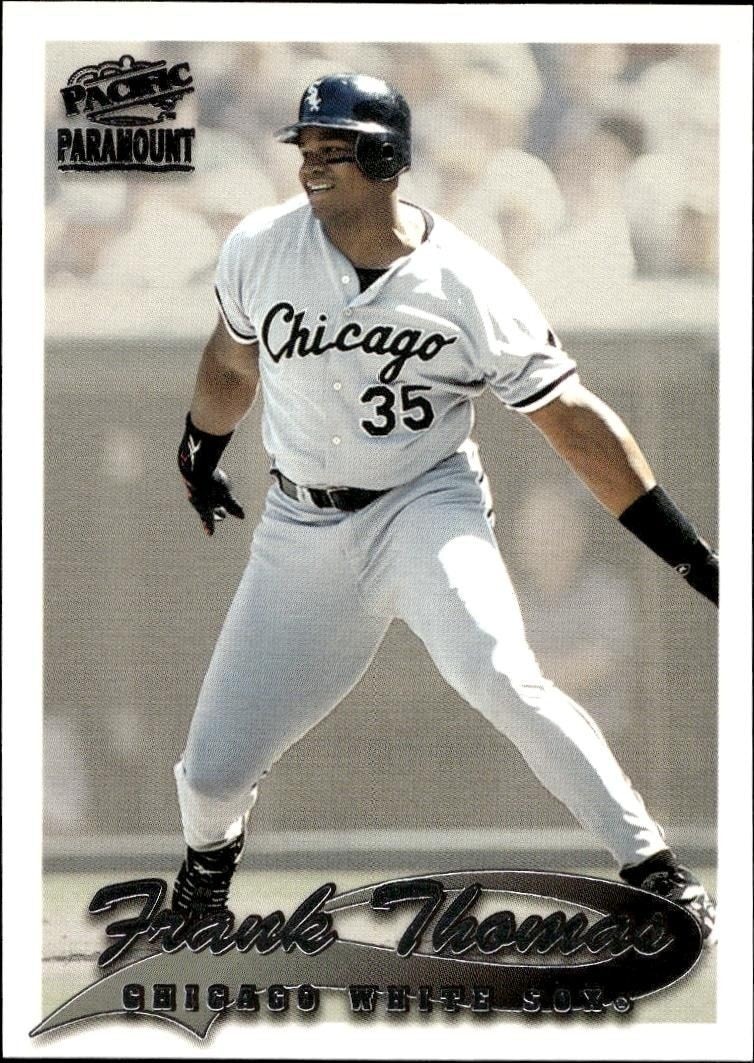1999 Pacific Paramount Frank Thomas #60 trading card